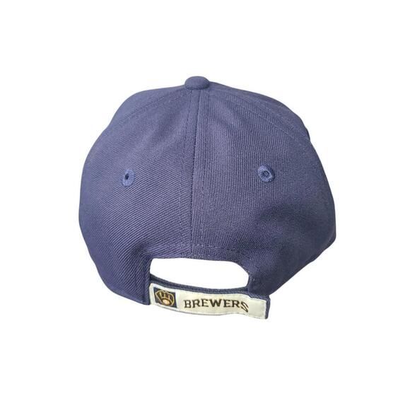 Milwaukee Brewers New Era Youth Cap - Classic Logo Baseball Hat - Picture 4 of 8